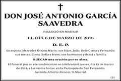 José Antonio García Saavedra